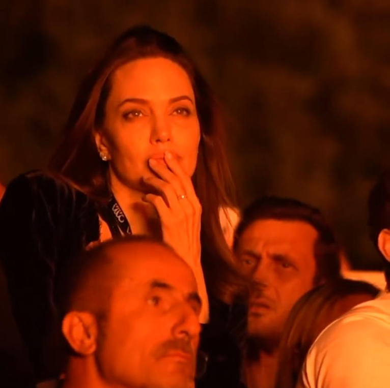 Анджелина Джоли с дочерью засветились на концерте Maneskin, снова пославших Путина: видео и фото