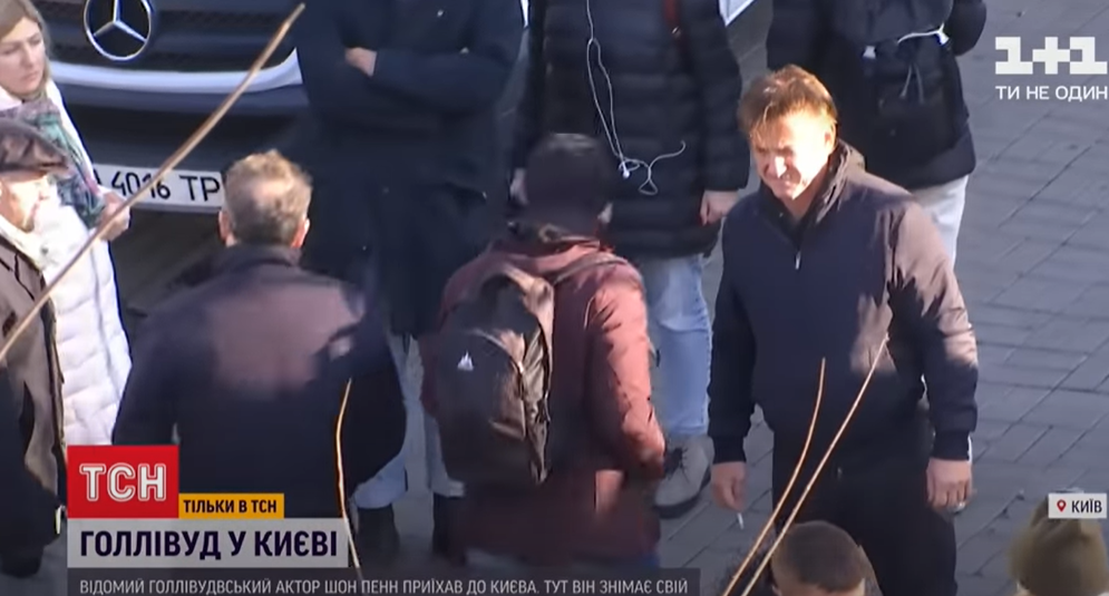 Шон Пенн прибув до Києва знімати фільм про Україну: спливли деталі візиту кінозірки (відео)