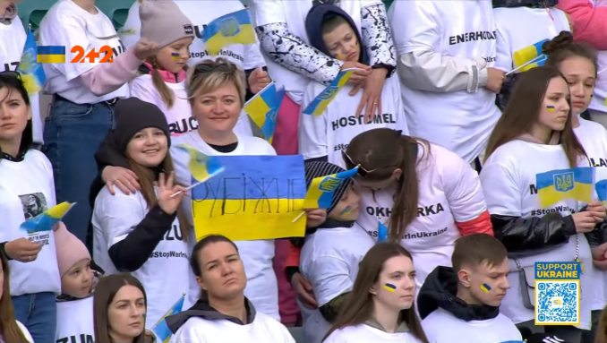 На матче Флора - Динамо эстонские фанаты предсказали судьбу Путина (фото)