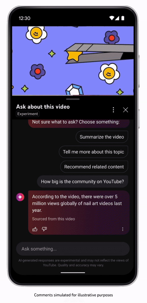 YouTube научил ИИ отвечать на вопросы про видео и управлять комментариями