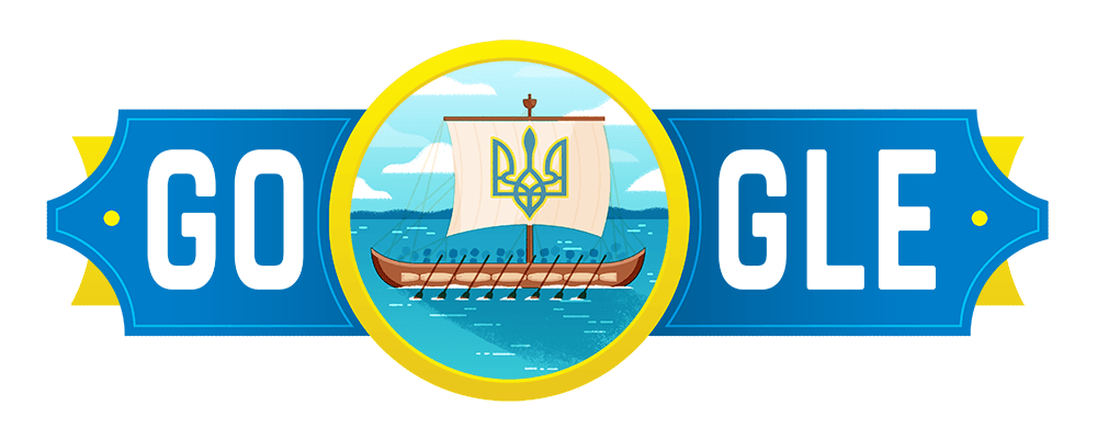 Google красиво поздравил украинцев с Днем Независимости: как выглядит праздничный дудл