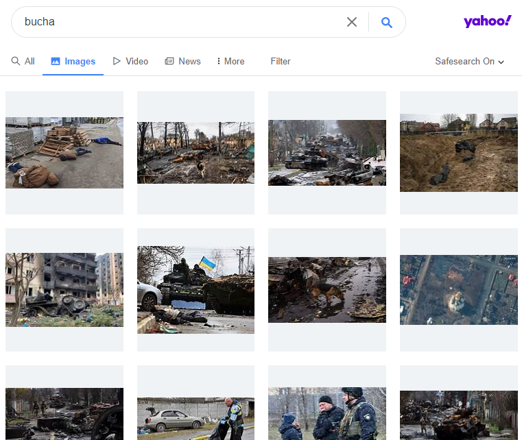 Яндекс приховує в новинах злочини росіян у Бучі та Маріуполі: з'явилися докази