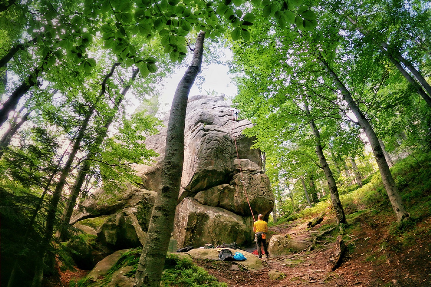 5 самых красивых мест для скалолазания в Украине