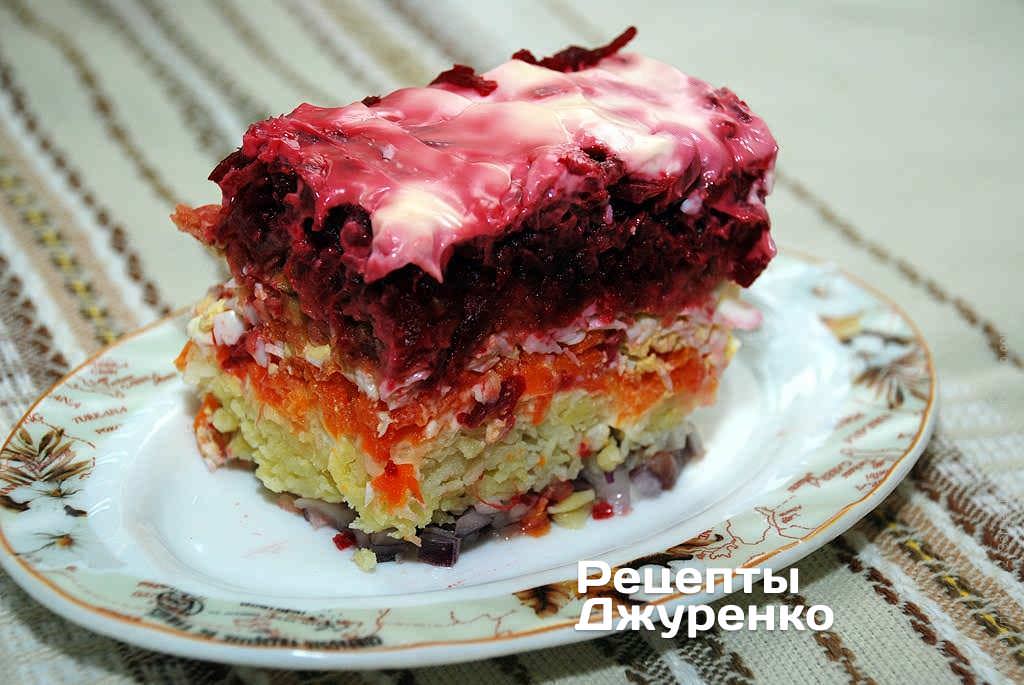 Салат "Шуба" за класичним рецептом: кулінар назвав ідеальні пропорції