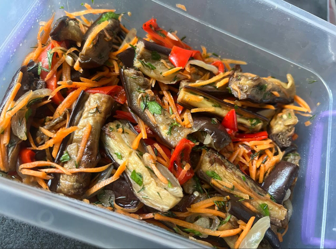 Невероятно вкусные маринованные баклажаны за ночь: готовлю вечером - утром уже можно есть