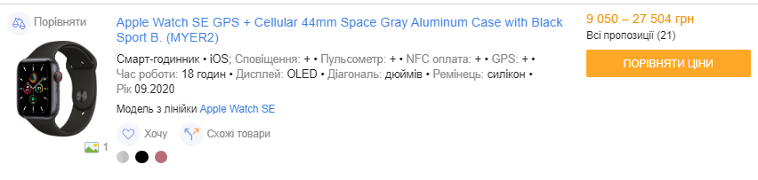 Apple Watch в Україні. Скільки коштують і як обрати
