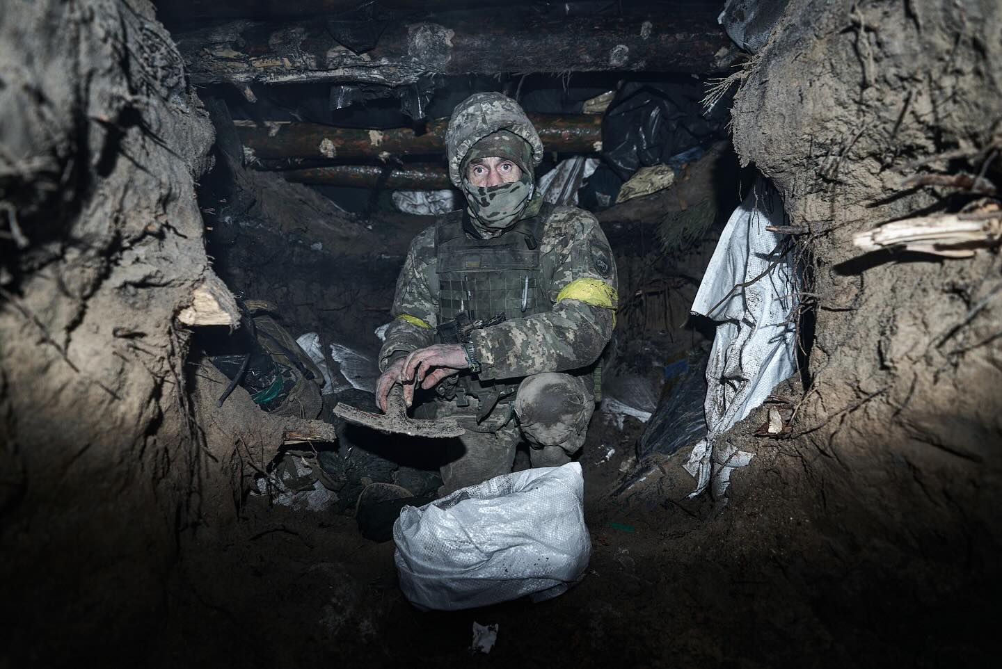 "Тридцять годин на нулі з піхотою": український фотограф показав реальні будні військових (фото)