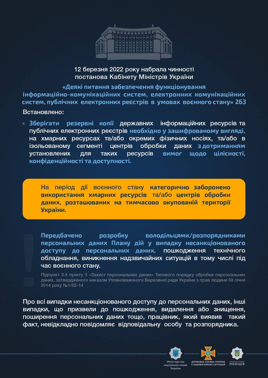 Захист персональних даних українців: у МВС назвали важливі правила і дали роз'яснення
