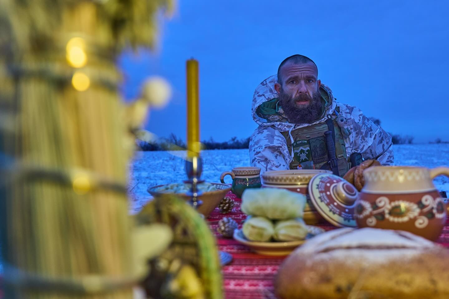 "Помните о тех, кто в окопах". Военный показал щемящий фотопроект с защитниками к Рождеству