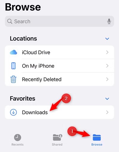 Ці дії допоможуть вам знайти файли та інші завантаження на iPhone чи iPad