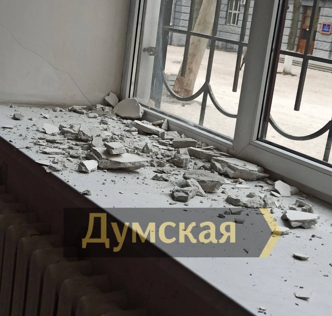 В Одессе в университете во время лекции начал разрушаться корпус: фото инцидента