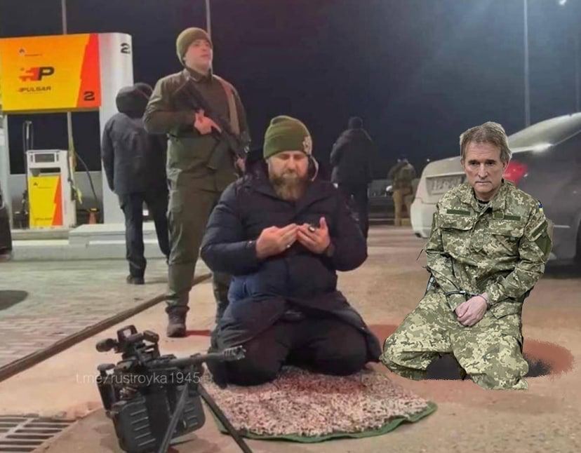 Українці сміються з Медведчука, який схожий на Чмоню і опудало лисиці (фото)