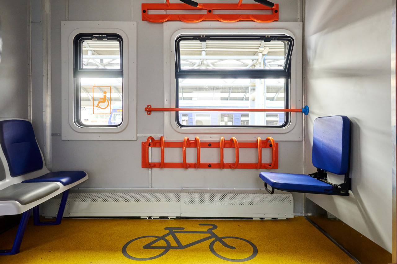 Стандарт якості: з'явилися фото нової електрички, яка буде їздити в Києві