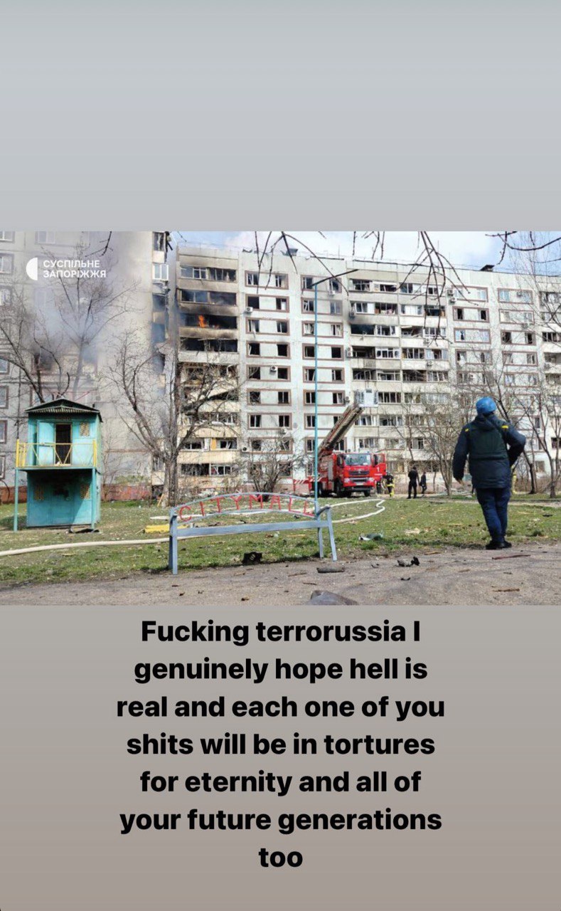 "Я была бы мертва": в Запорожье в дом известной украинской модели попала ракета