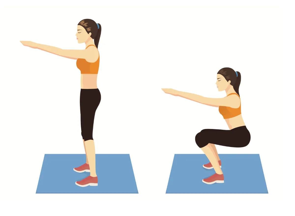 Цей тест на присідання біля стіни покаже, наскільки сильні ваші ноги