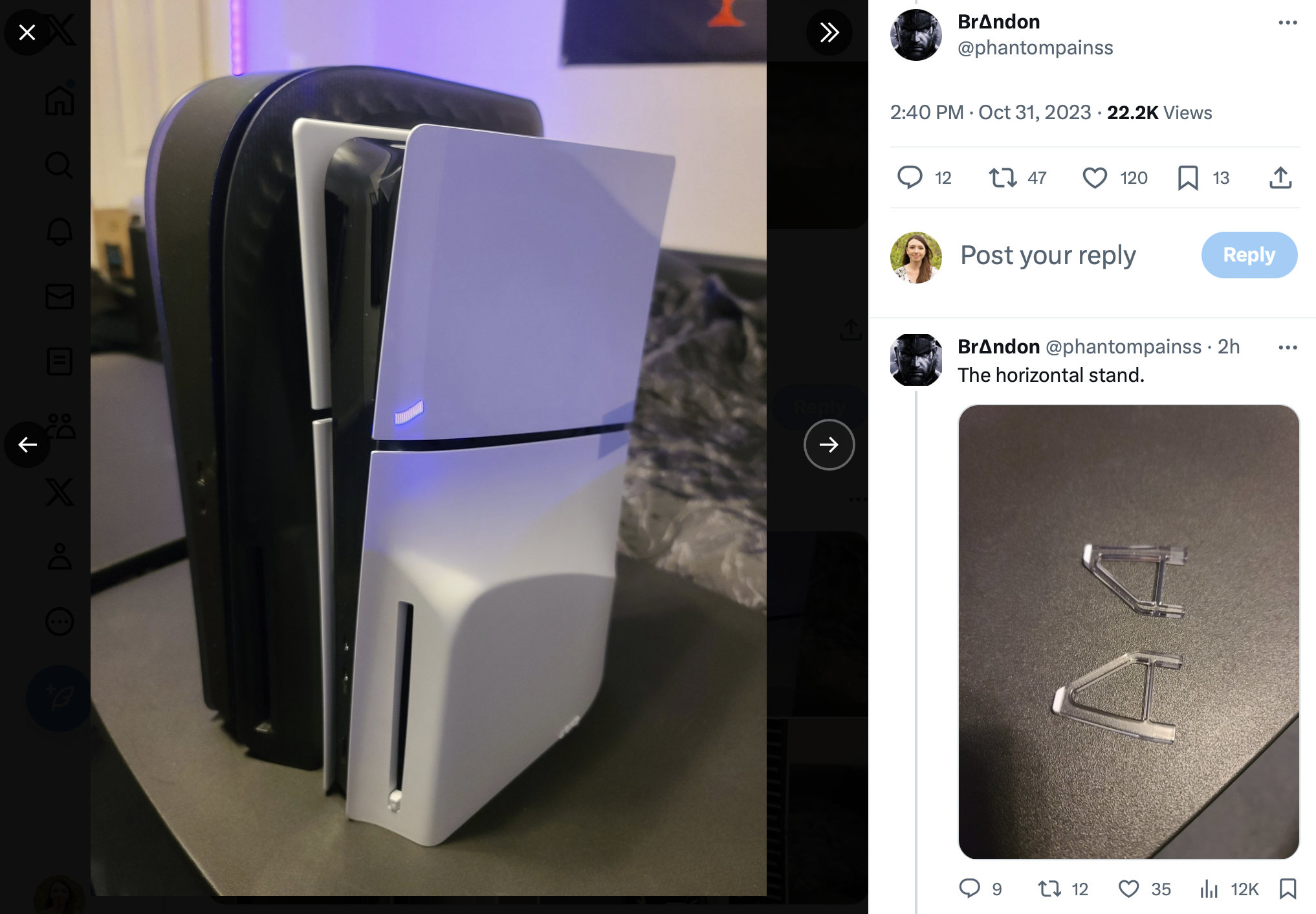 Тонша і коротша оригінальної. У мережі з'явилися перші живі фото PlayStation 5 Slim