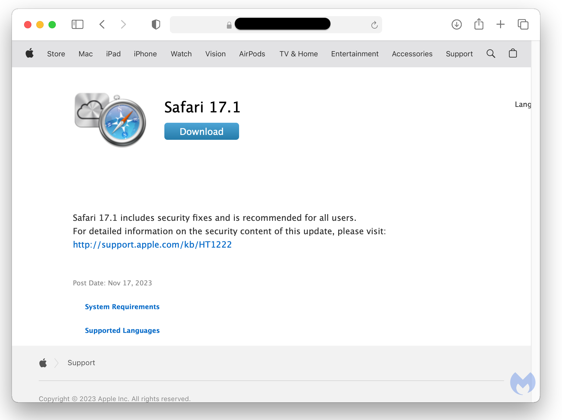Стережіться оновлень! Користувачів Chrome і Safari попередили про потужне зловмисне ПЗ