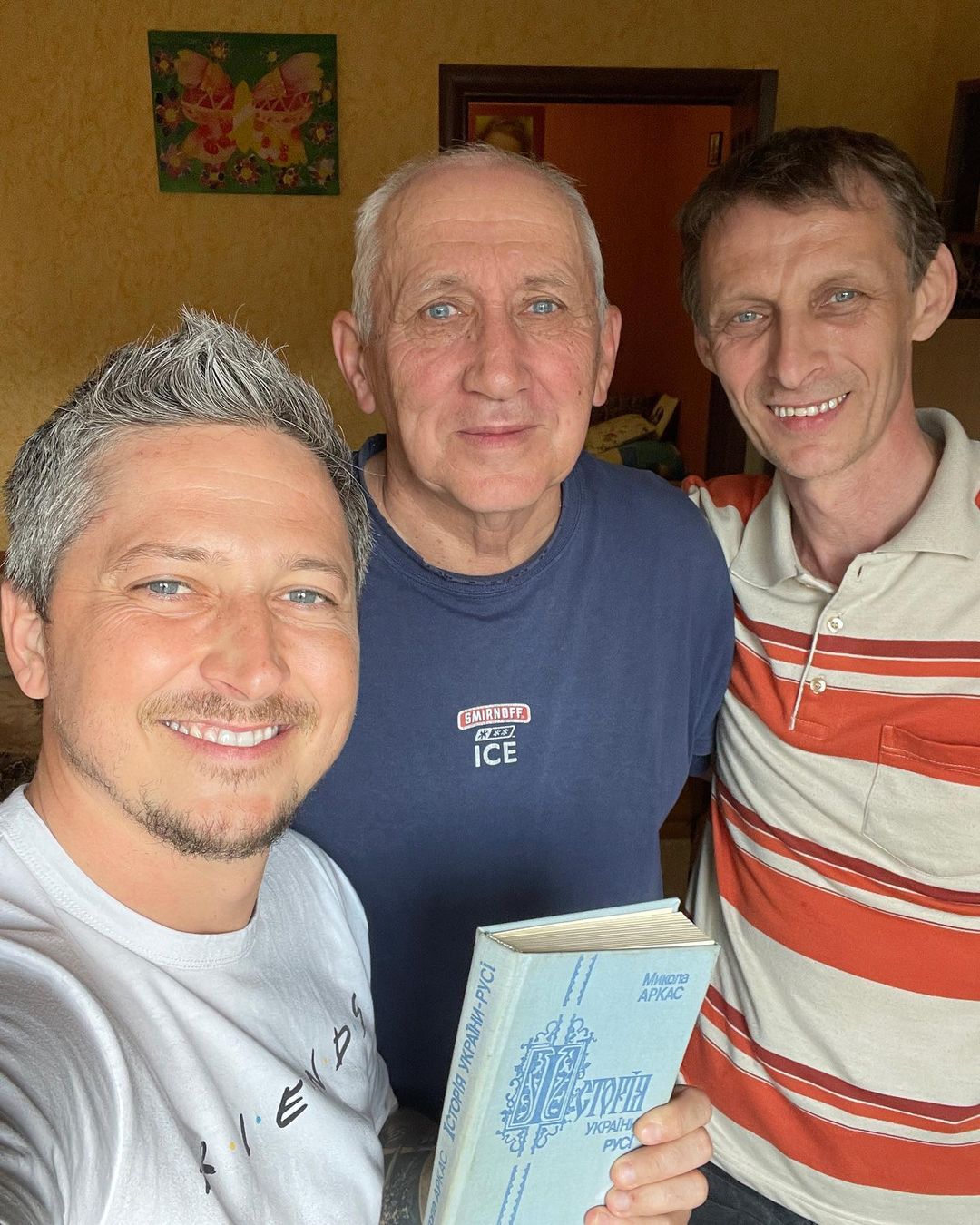 Педан растрогал рассказом о городе, в котором с семьей провел первые месяцы войны