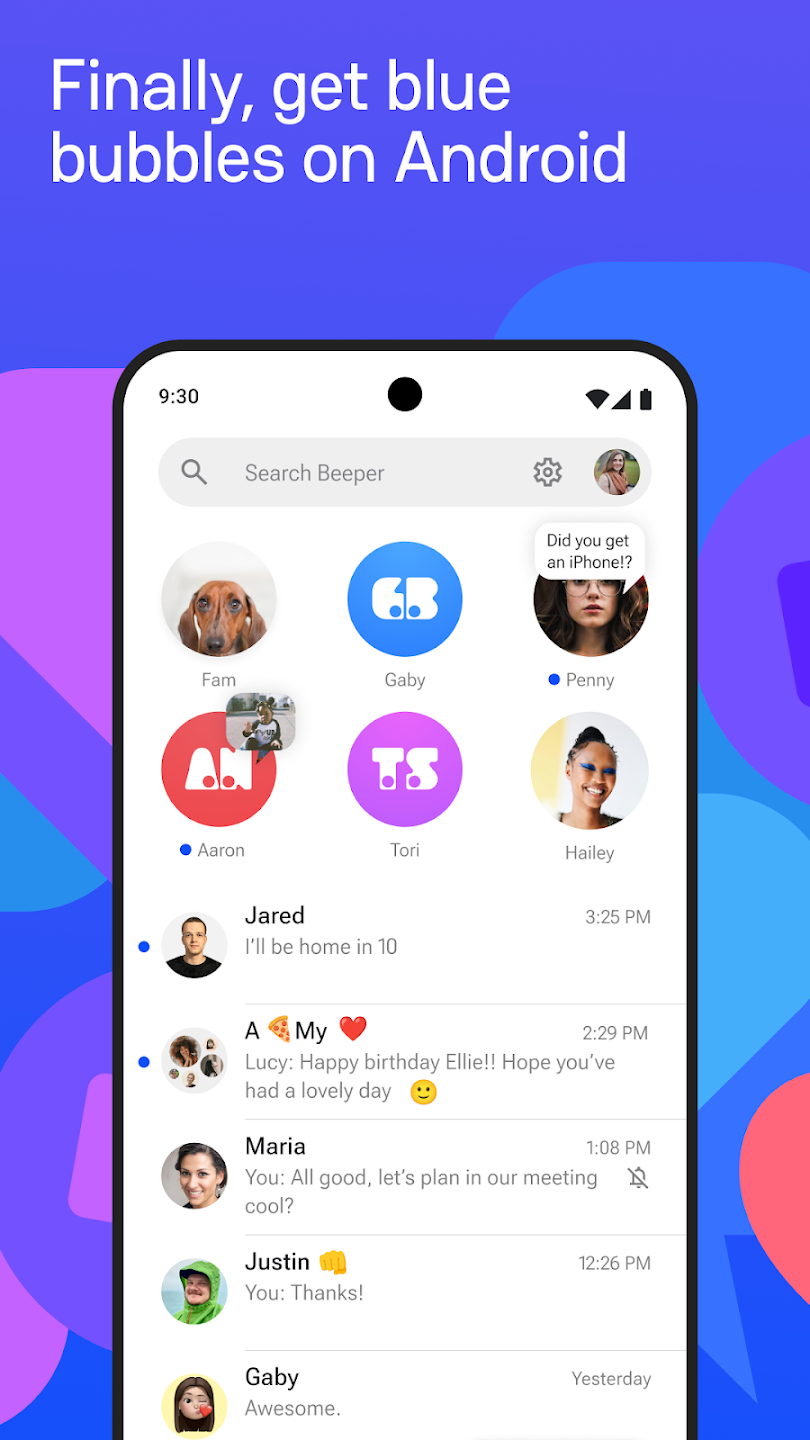 На Android вышло приложение, позволяющее переписываться через iMessage